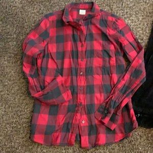 J.CREW (the perfect shirt) lumber jack button down